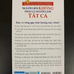 (Sách cũ) Người giỏi không phải là người làm tất cả - Donna M. Genett , Ph. D. 960432