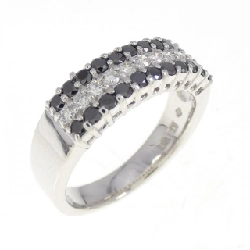 Nhẫn kim cương K18WG 0.41CT