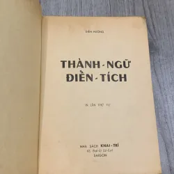 Tự điển thành ngữ điển tích - nhà sách khai trí. 10a2 1025742