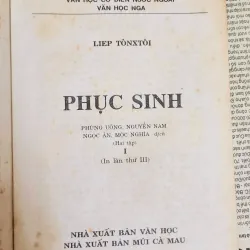 Trọn bộ 2q VH kinh điển Nga: PHỤC SINH (Lev Tolstoy) - 714 trang 758193