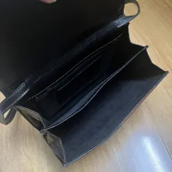 Túi nữ 25x18x7 da thật hoạ tiết 2hand 1002007