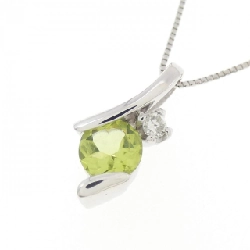 K18WG Peridot Necklace - Hàng hiệu Authentic 860046