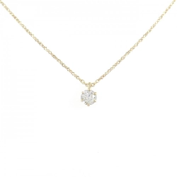 Dây chuyền kim cương K18YG 0.208CT D SI2 EXT - Hàng hiệu Chính hãng