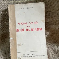 Những cơ sở của ngôn ngữ học - dịch từ tiếng Nga