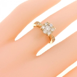 Nhẫn kim cương K18YG 0.66CT 670144