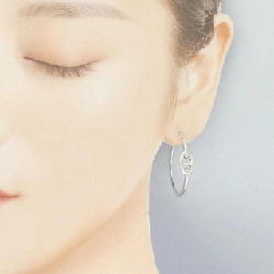 Bông tai nhỏ Hermès Chaine d'Ancre - Hàng hiệu Authentic 843638