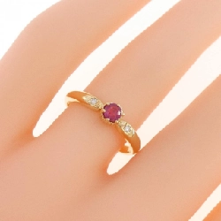 Nhẫn ruby K18YG 671629