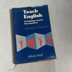 Teach English, Trainer’s Handbook — Adrian Doff — 1988s