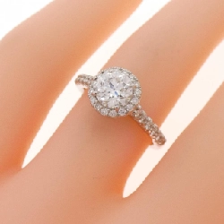 Nhẫn kim cương PT950 0.693CT G VS1 3EXT H＆C - Hàng hiệu Chính hãng 871374