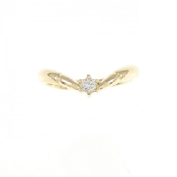 Nhẫn kim cương K18YG 670622