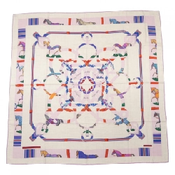 HERMES EPERON D'OR ET TENUES DE JOUR H244216S Khăn choàng - Hàng hiệu Authentic