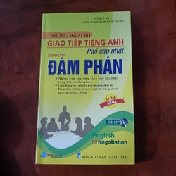 [Kèm đĩa CD] Những mẫu câu giao tiếp tiếng Anh dành cho Đàm phán (English For Negotiation) 479781