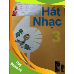 (TẶNG BOOKMARK) Hát nhạc lớp 3 GIÁO KHOA RBK0810