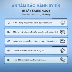 Tủ sấy quần áo KALITE KSD28 786469
