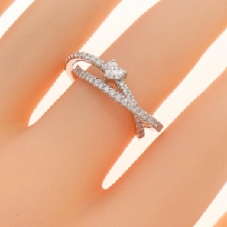 Nhẫn kim cương hình trái tim PT900 0.51CT - Hàng hiệu Authentic 850548