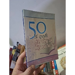 50 bí quyết giúp nâng cao hiệu quả học tập mới 80% bạc màu bìa, vết mực bìa Khương San 2007 HCM0308 KỸ NĂNG
