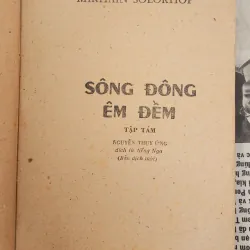 Trọn bộ VH kinh điển SÔNG ĐÔNG ÊM ĐỀM, 8 tập (Mikhail A. Sholokhov) 757762