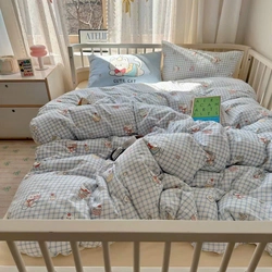 Set 4 món chăn ga gối cotton cloud 469594