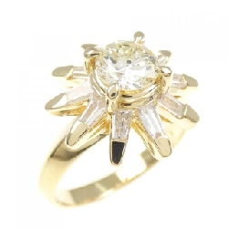 Nhẫn kim cương K18YG 0.678CT