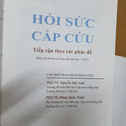 HỒI SỨC CẤP CỨU TOÀN TẬP  573549