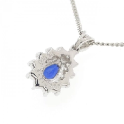 Dây chuyền Sapphire PT900/PT850 0.61CT - Hàng hiệu Chính hãng 858009