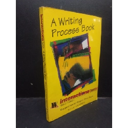 [Phiên Chợ Sách Cũ] A Writing Process book - Interactions two 2001bẩn 2303