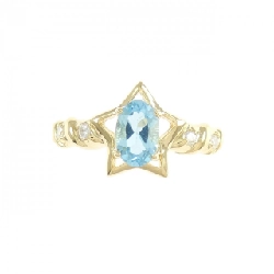 Nhẫn Blue Topaz 750YG 669485