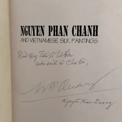 Sách hội hoạ Nguyễn Phan Chánh bậc thầy sáng tạo văn hoá VN- chữ ký con trai tg 752724