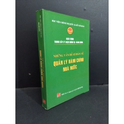 Những vấn đề cơ bản về quản lý hành chính nhà nước mới 90% bẩn 2017 HCM2811 GIÁO TRÌNH, CHUYÊN MÔN