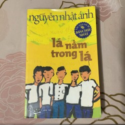 Sách Lá nằm trong lá Nguyễn Nhật Ánh sách cũ