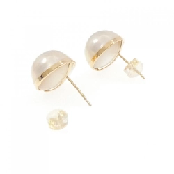 K18YG Mabe Pearl Earrings - Hàng hiệu Authentic 862884