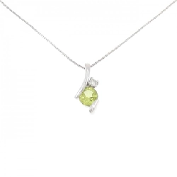 K18WG Peridot Necklace - Hàng hiệu Authentic