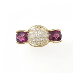 Nhẫn Garnet K18YG 668956