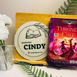 [Sách tiếng Anh 2hand] Like new 90% - 🔥 The Throne of Fire – Rick Riordan