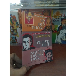 (TẶNG BOOKMARK) Ba vị anh hùng nhân dân chống Pháp - Đông Hải 2011 Truyện tranh RBK-AK19