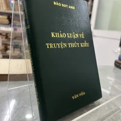 KHẢO LUẬN VỀ TRUYỆN THUÝ KIỀU - ĐÀO DUY ANH