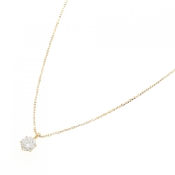 Dây chuyền kim cương K18YG 0.510CT G SI1 VG - Hàng hiệu chính hãng 875723