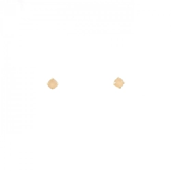 K18YG Bông tai Đá mặt trăng - Hàng hiệu Chính hãng