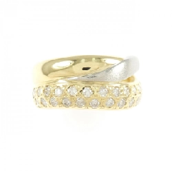 Nhẫn kim cương K18YG/PT850 0.55CT - Hàng hiệu Authentic 850875