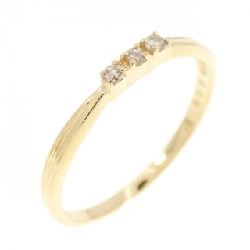 Nhẫn kim cương K18YG 0.05CT