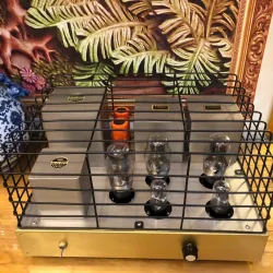 Âm ly bóng đèn điện tử DIY Tube 6c4c/6b4g-6sn7-5u3c