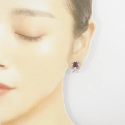 Bông tai Garnet 750WG 3.68CT - Hàng hiệu Chính hãng 878791