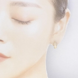 K18YG Bông tai kim cương 0.38CT - Hàng hiệu Chính hãng 867272