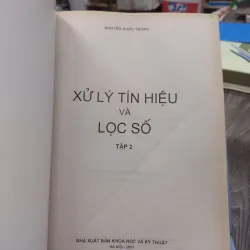 Sách: Xử lý tín hiệu và lọc số (2 tập) - TG: Nguyễn Quốc Trung (KT) 744963