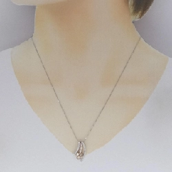 K18WG/K18PG 2WAY Dây chuyền kim cương 1.00CT - Hàng hiệu Chính hãng 865070