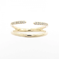 Nhẫn kim cương K10YG 0.07CT - Hàng hiệu Authentic 848554