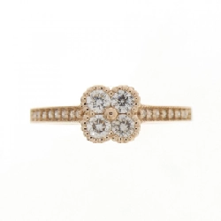 Nhẫn kim cương hoa K18PG 0.30CT 670043