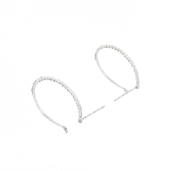 K18WG Bông tai kim cương 0.50CT - Hàng hiệu Chính hãng 874994