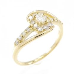 【Sản phẩm mới】Nhẫn kim cương K18YG 0.30CT