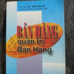 Bán hàng và quản trị bán hàng